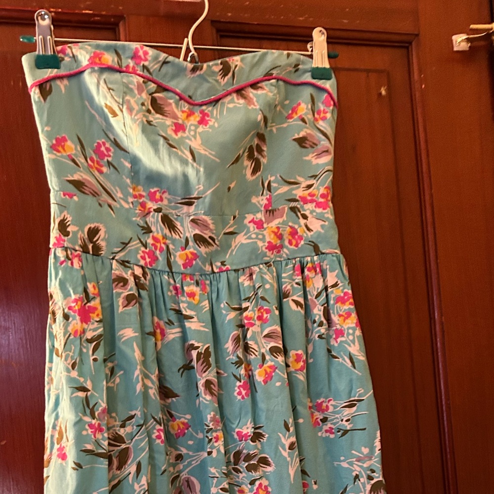 Size medium strapless skater dress